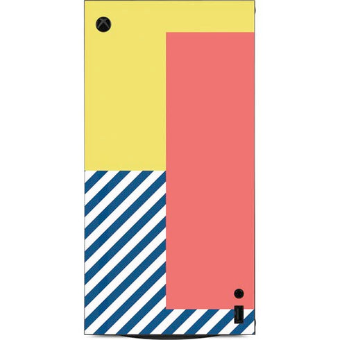 Color Blocks XBox Series X Digital Edition Console Skin